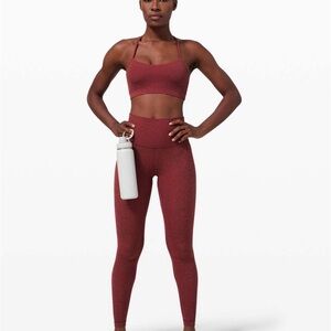 Lululemon Align Pant 28” - Size 2 - Burgundy Engineered Camo